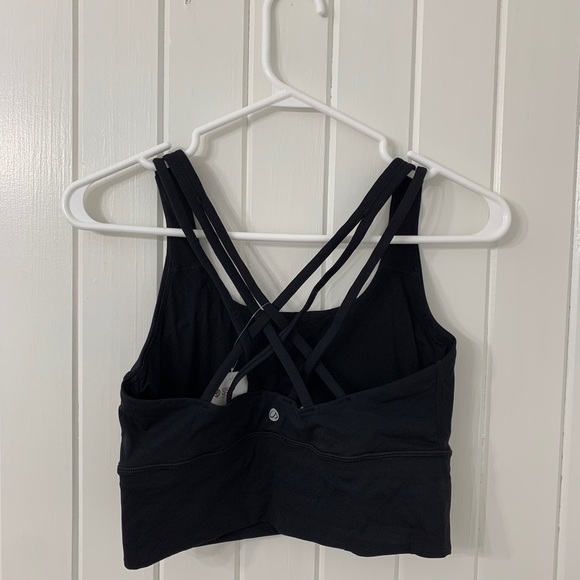 NWT Black Sports Bra - Picture 3 of 4
